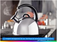 Chaleira Tramontina Inox Fundo Triplo 3,3L 61488213 - 2