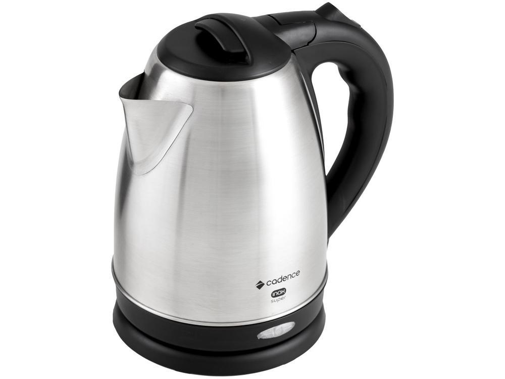 Chaleira Elétrica Cadence CEL821 Inox e Preto 1,8L - 3