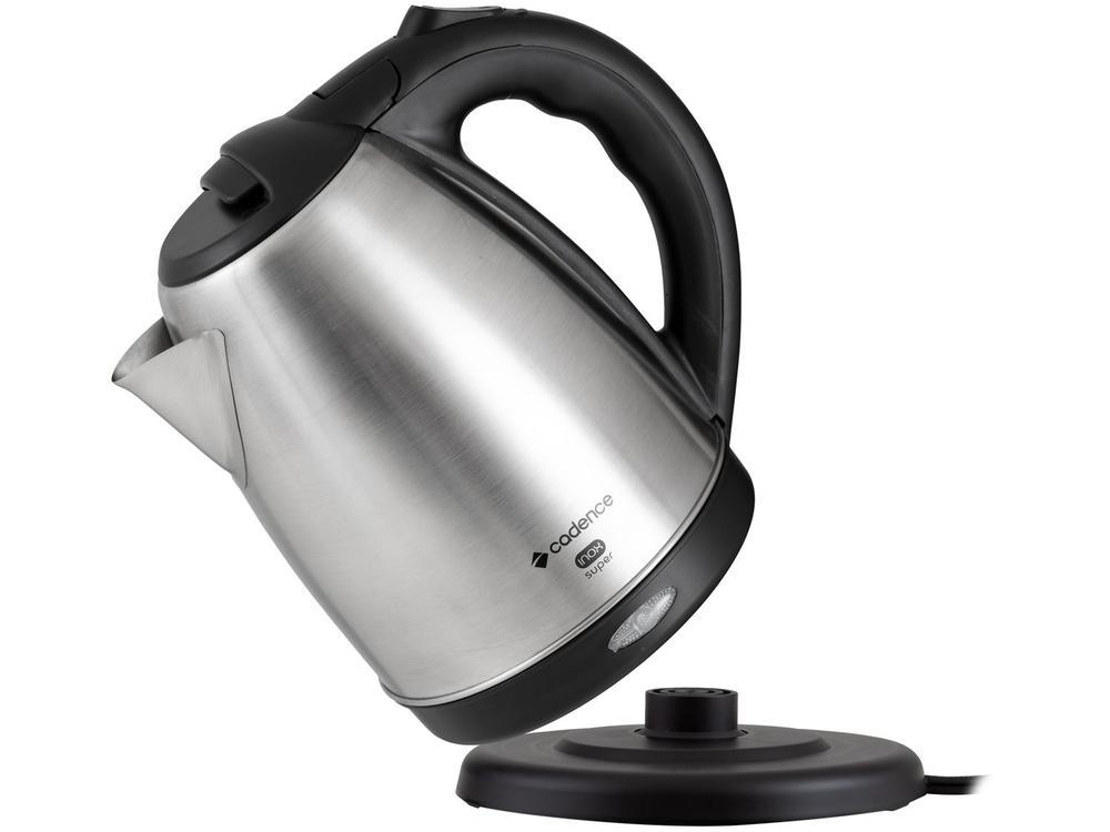 Chaleira Elétrica Cadence CEL821 Inox e Preto 1,8L - 4