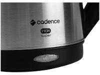 Chaleira Elétrica Cadence CEL821 Inox e Preto 1,8L - 8