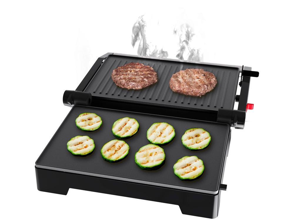 Mini Grill Oster OGRL230 2 em 1 Retangular Antiaderente 1000W - 12