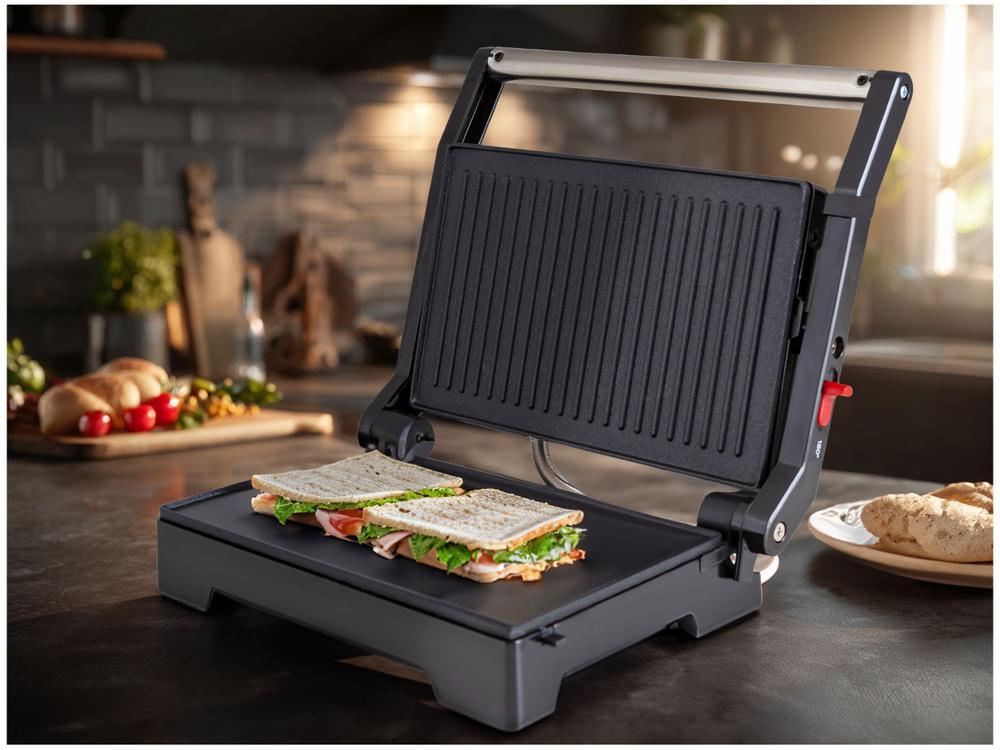 Mini Grill Oster OGRL230 2 em 1 Retangular Antiaderente 1000W - 2