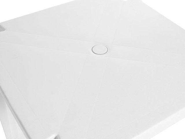 Mesa Quadrada Polipropileno Tramontina Tambaú 92314010 Branco - 2