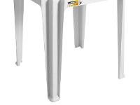 Mesa Quadrada Polipropileno Tramontina Tambaú 92314010 Branco - 6