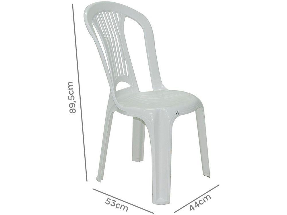 Cadeira Polipropileno Tramontina Basic Atlânti - 8