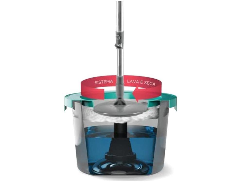 Mop Lava e Seca Bettanin Noviça Easy com Balde - 6