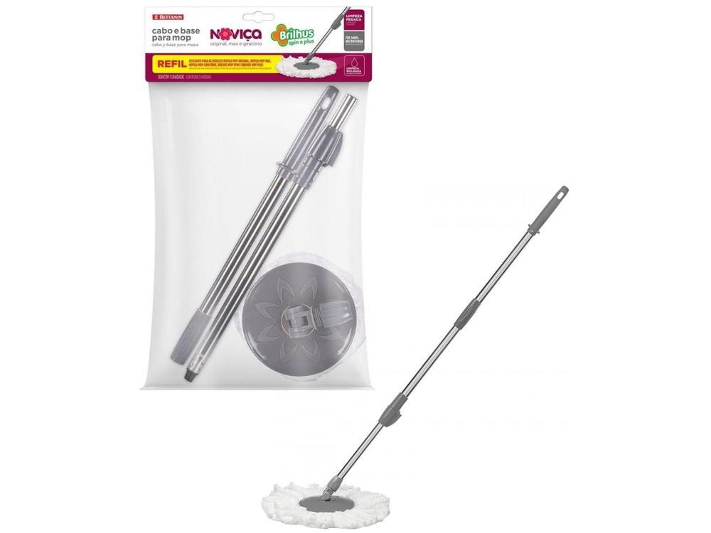 Refil Mop Giratório de Microfibra Original Bettanin Noviça Brilhus - 1