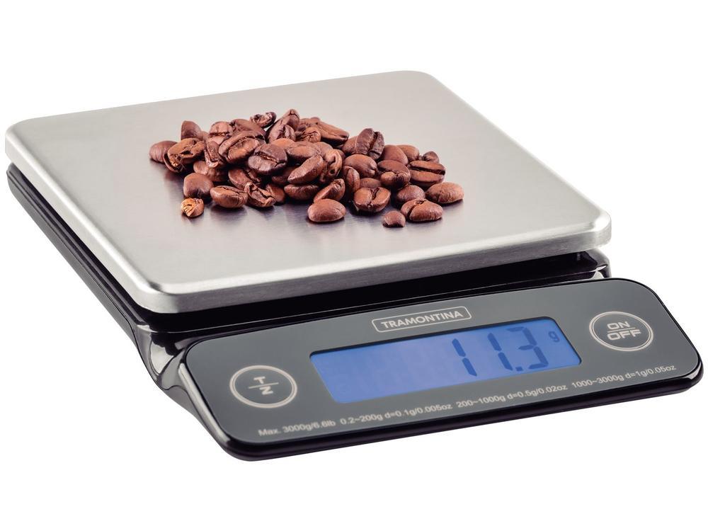 Balança de Cozinha Digital Tramontina  3kg Inox Adatto 61101050 - 1