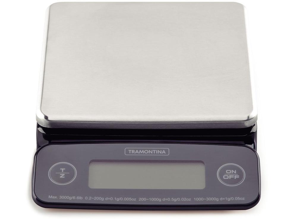 Balança de Cozinha Digital Tramontina  3kg Inox Adatto 61101050 - 4