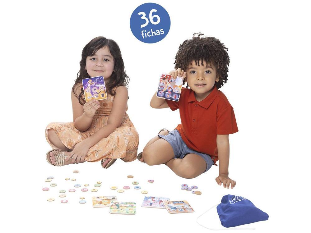 Jogo Bingo das Profissões Madera Toyster - 2