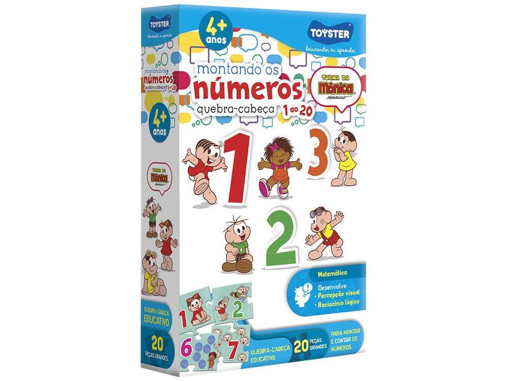 Quebra-cabeça 20 Peças Turma da Mônica - 1