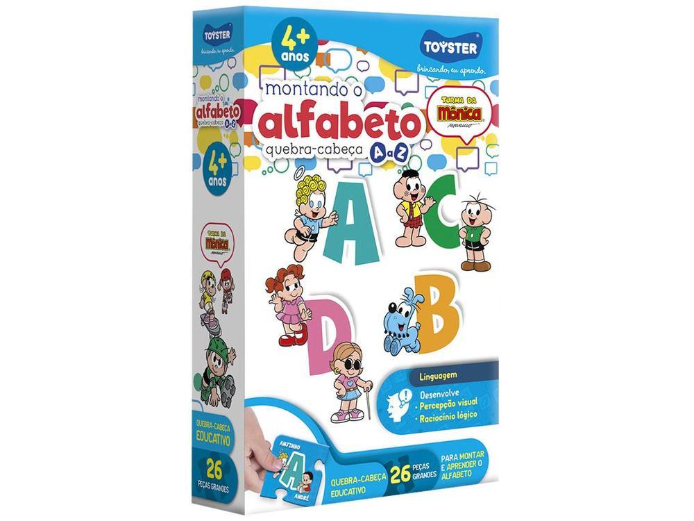 Quebra-cabeça 26 Peças Turma da Mônica  - 1