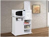 Armário com Fruteira 2 Cestos Móveis São Carlos Pantanal - 1