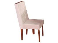 Mesa de Jantar 6 Cadeiras Retangular Madeira Maciça Mel e Off-White Tampo de Vidro Abeille Móveis São Carlos - 6