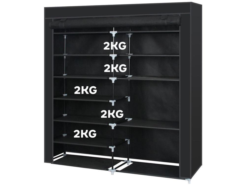 Sapateira Organizador Multiuso Dobrável 7 Prateleiras SAP-001 Otello - 10