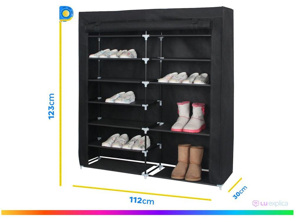 Sapateira Organizador Multiuso Dobrável 7 Prateleiras SAP-001 Otello - 18