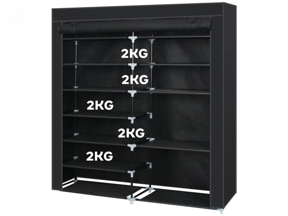 Sapateira Organizador Multiuso Dobrável 7 Prateleiras SAP-001 Otello - 22