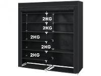 Sapateira Organizador Multiuso Dobrável 7 Prateleiras SAP-001 Otello - 22