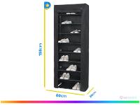 Sapateira Organizador Multiuso Dobrável 9 Prateleiras SAP-002 Otello - 16