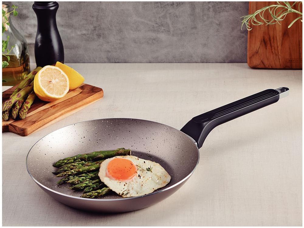 Frigideira Antiaderente Tramontina de Alumínio Milazzo Amêndoa 24cm - 2