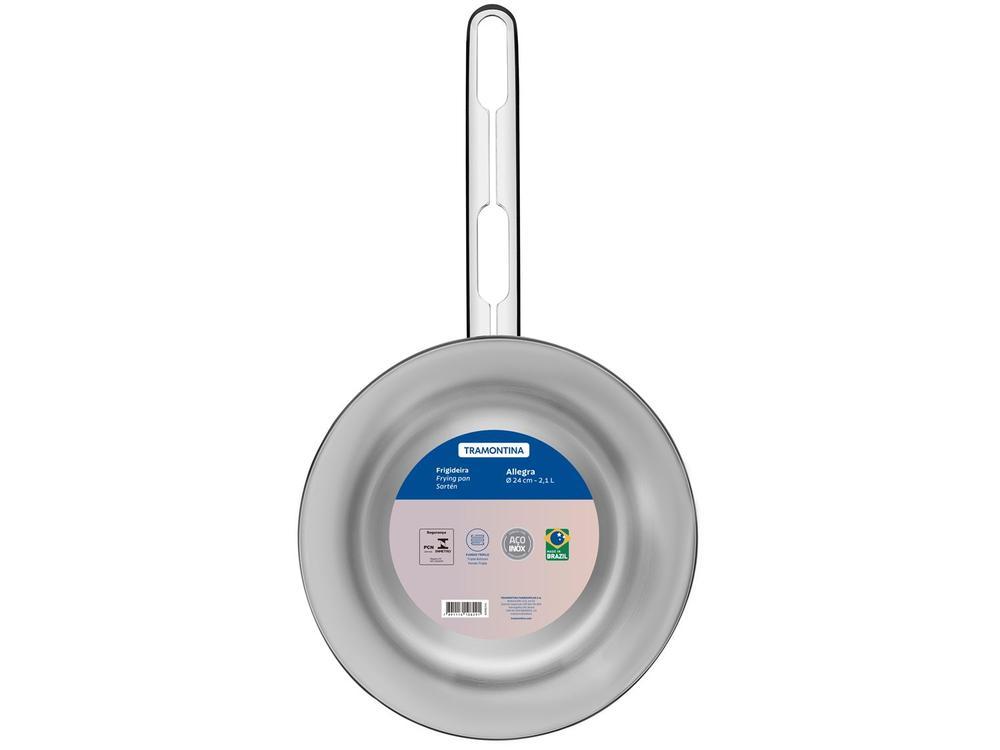 Frigideira Tramontina Inox Fundo Triplo Allegra 62666241 24cm - 5