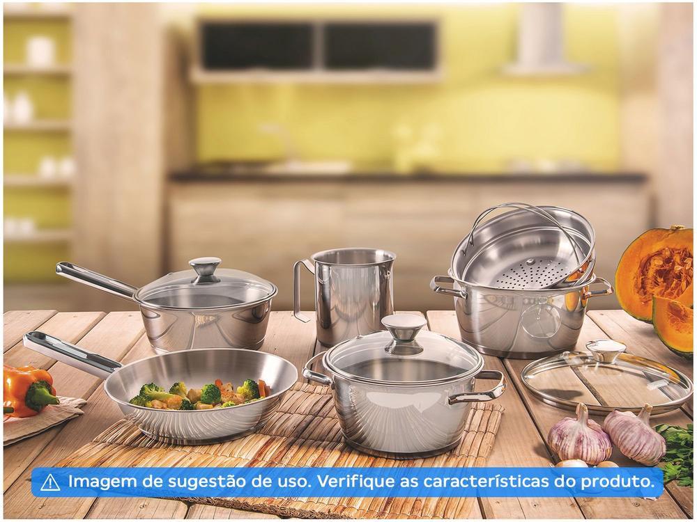 Frigideira Tramontina Inox Fundo Triplo Allegra 62666241 24cm - 7