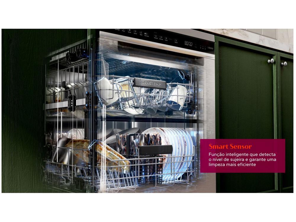 Lava-louças Brastemp de Embutir 15 Serviços BLF61AB Branca - 3