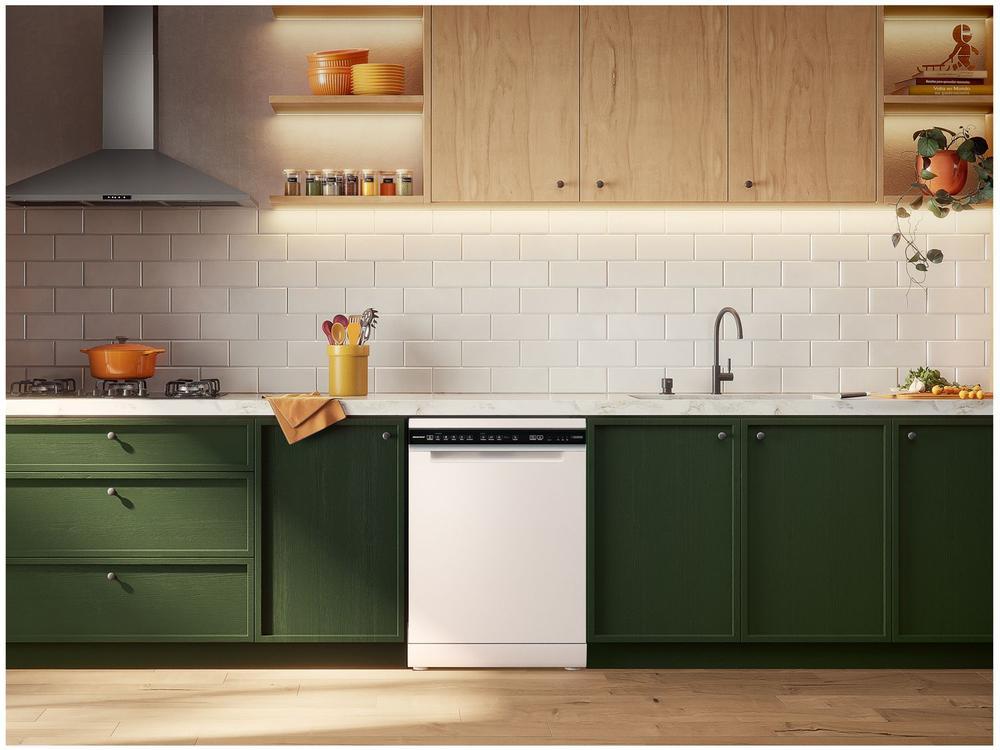 Lava-louças Brastemp de Embutir 15 Serviços BLF61AB Branca - 4