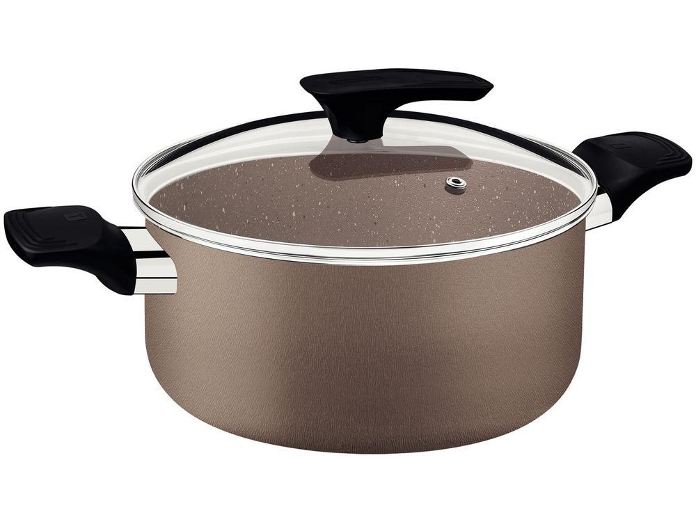 Caçarola Tramontina Antiaderente de Alumínio 20cm 2,9L Amêndoa Milazzo - 1