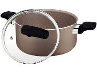 Caçarola Tramontina Antiaderente de Alumínio 20cm 2,9L Amêndoa Milazzo - 5