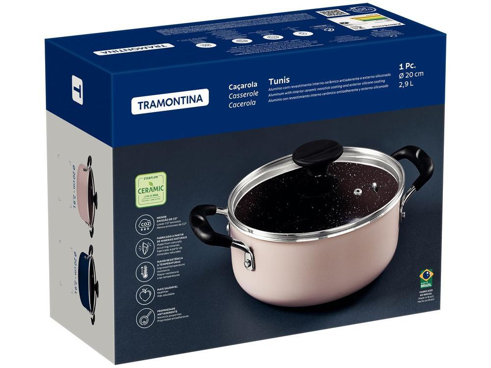 Caçarola Tramontina de Alumínio 20cm 2,9L Azul MediterrâneoTunis - 4