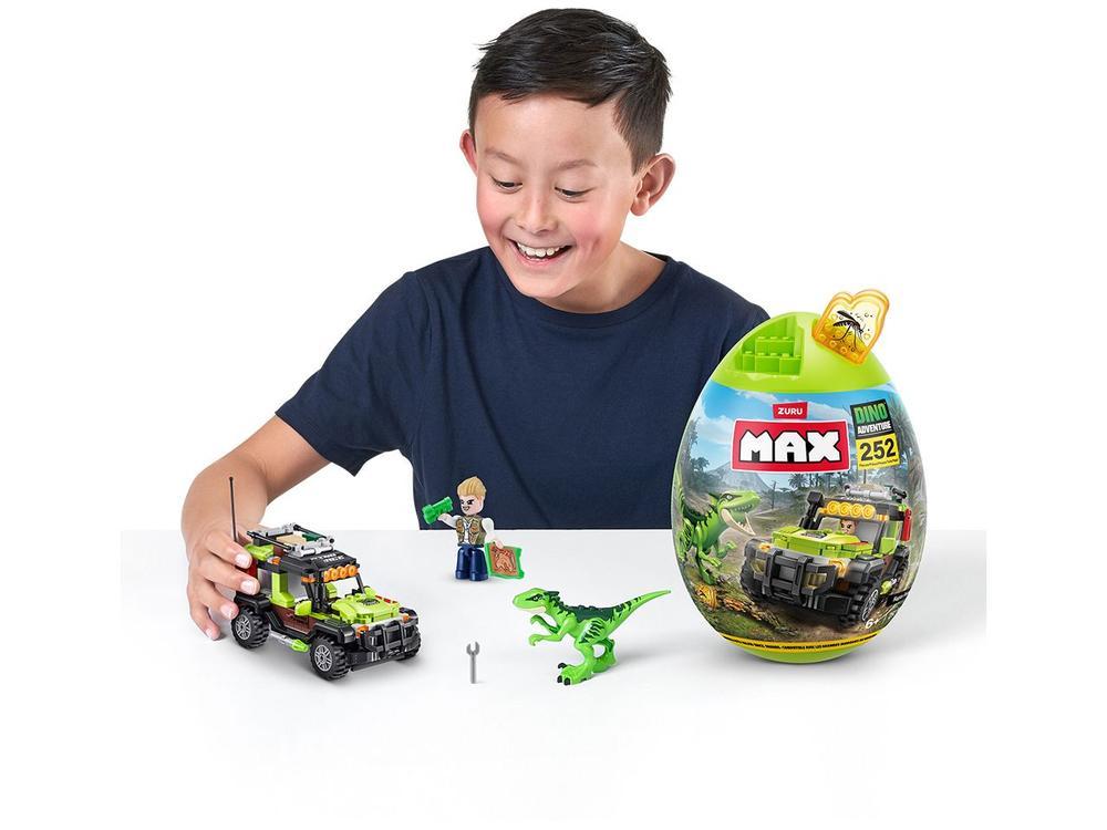Blocos de Montar Max Dino Adventure Egg Capsule - 3