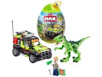 Blocos de Montar Max Dino Adventure Egg Capsule - 1