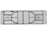 Mesa Dobrável Multiuso 240cm Otello DOB-BR3 - 2