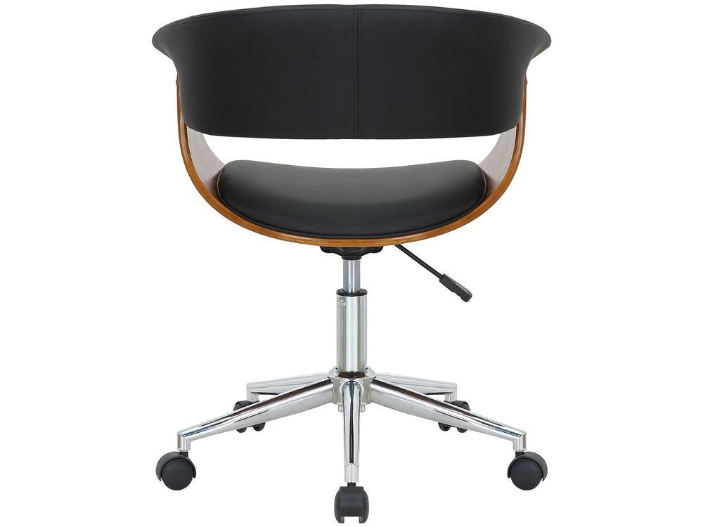 Cadeira de Escritório Executiva Giratória Preta DSG-002 Otello - 4