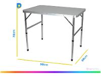 Mesa Dobrável Multiuso 90x60cm Otello DOB-AL2 - 6