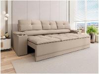 Sofá 3 Lugares Retrátil Reclinável Velosuede Up Next Sofás - 1