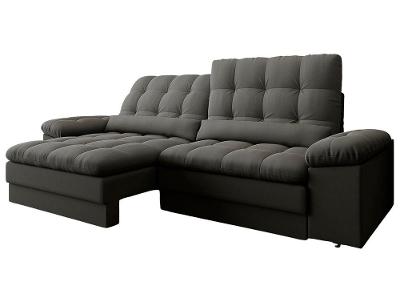 Sofá 4 Lugares Retrátil Reclinável Velosuede Cristal Next Sofás
