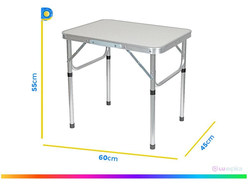 Mesa Dobrável Multiuso 60x45cm Otello DOB-AL1 - 6