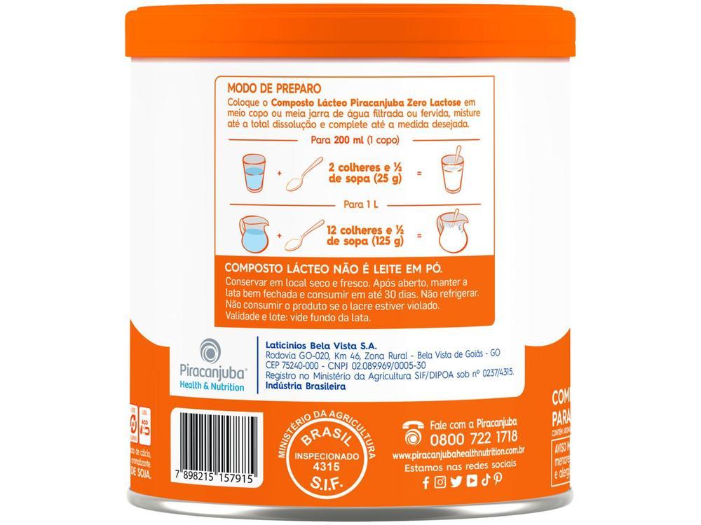 Composto Lácteo Piracanjuba Leite 10283 Zero lactose 380g - 3
