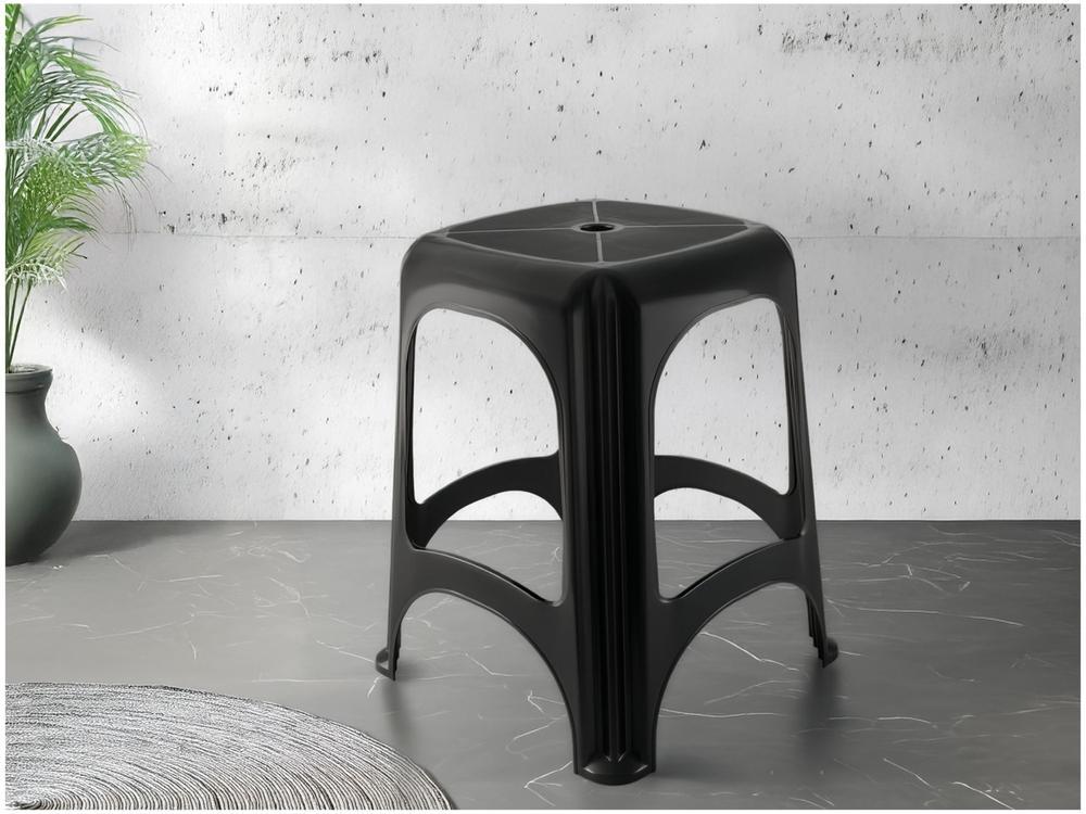 Banqueta Baixa Preta Tramontina Basic - 2