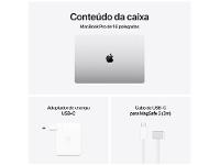 Notebook Macbook Apple Pro 16" M4 36GB RAM SSD 1TB Prateado - 8