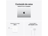 Notebook Macbook Apple Pro 14" M4 16GB RAM SSD 1TB Prateado - 8