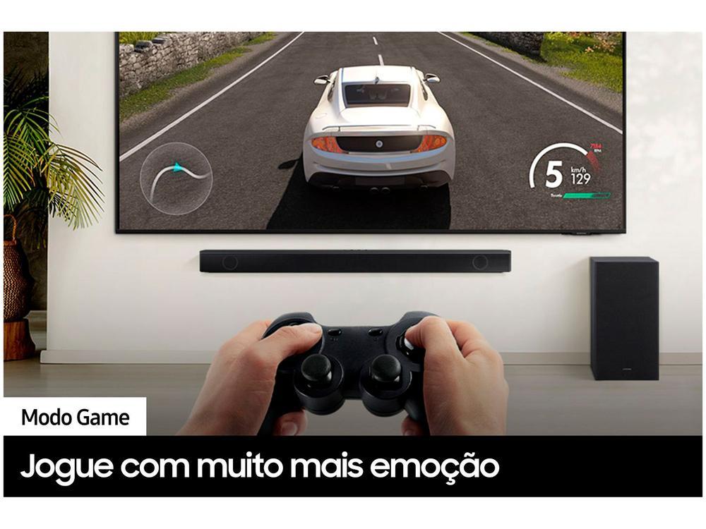 Soundbar Samsung HW-B550/ZD 2.1 Bluetooth com Subwoofer sem Fio 410W - 6