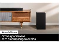 Soundbar Samsung HW-B550/ZD 2.1 Bluetooth com Subwoofer sem Fio 410W