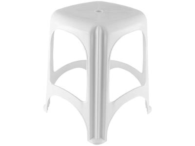 Banqueta Baixa Branca Tramontina Basic  - Niterói