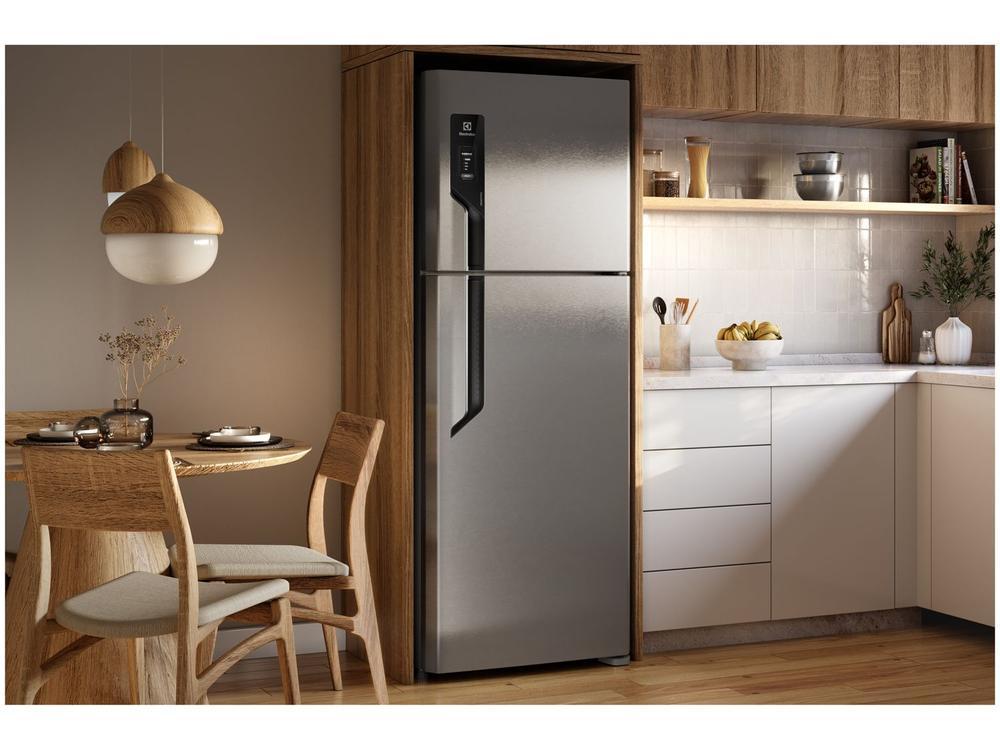 Geladeira/Refrigerador Electrolux Frost Free Duplex Inox Look 480L Efficient TF71S - 2