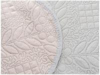 Colcha Casal Jolitex Ultrasonic Dyuri Cinza Prata 3 Peças - 6