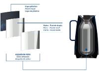 Bule de Chá e Café Térmico Azul 500ml Tramontina Exata - 2