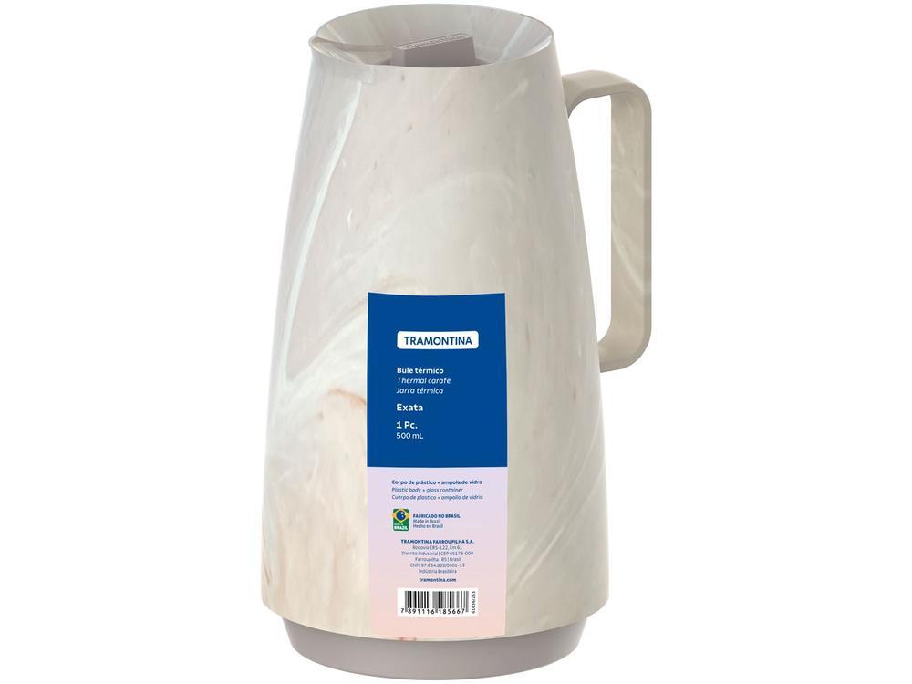 Bule de Chá e Café Térmico Creme 500ml Tramontina Exata - 1